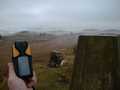 A misty day up top
