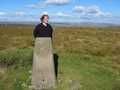 Admiring the view from the trigpoint