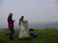 Haggis Hunter and Pharisee at the trigpoint