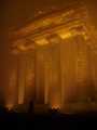 S4124 trig & monument on a foggy night