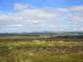 moel famau range from the minera trigpoint