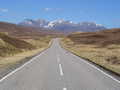 The road to An Teallach