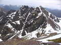 The view to the pinnacles and the "seat"