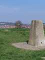 Trigpoint in foreground