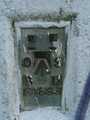 Plaque on pillar