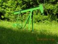 An old Nodding Donkey oil pump