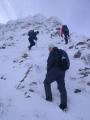 Start of Tower Ridge, Crag Hill