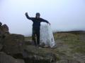 Me at the trig Point on Beamley Beacon