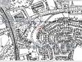 1967 Map of Moorgrange area featuring Trigpoint