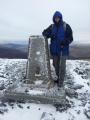 Me at the Trig - cold today