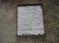 One of the Commemorative Plaques