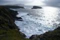 Angry seas just below pillar