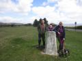 Mrs Dusty, Brisboy & wife at pillar