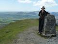 Sharon at the trig