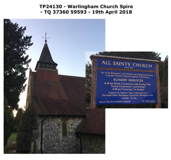 TUK Warlingham Church Spire