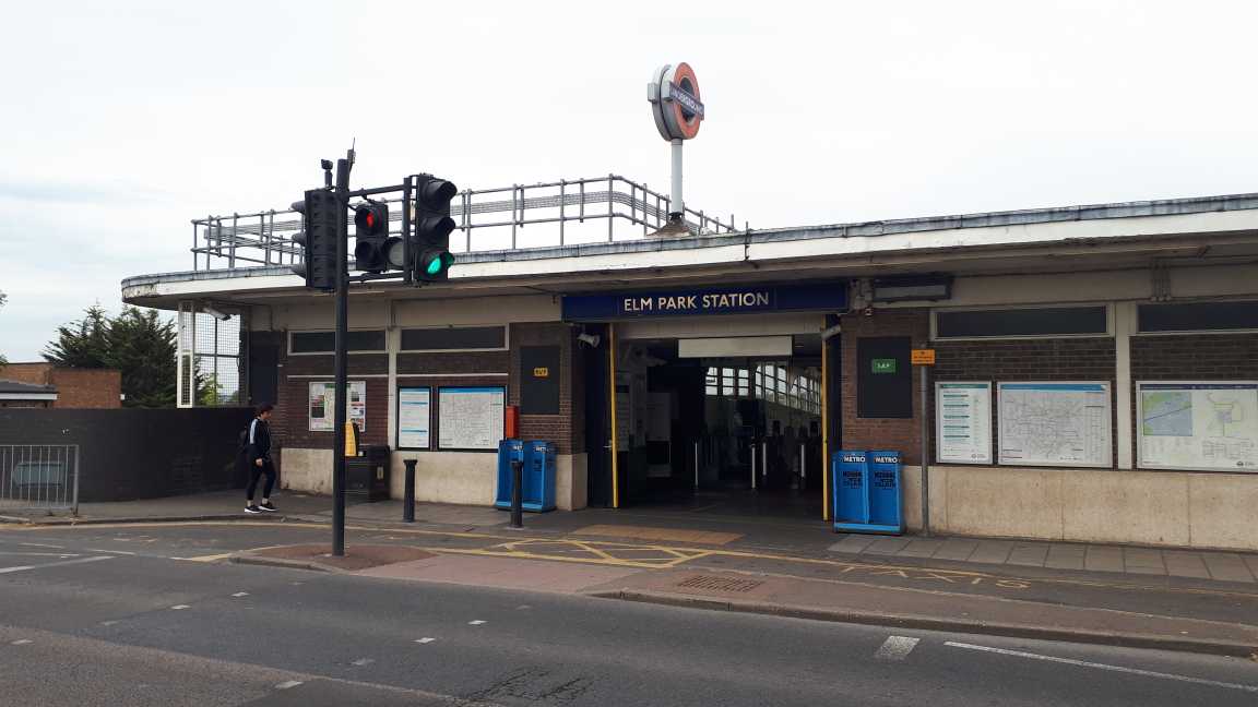 TUK Elm Park Station