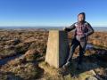 Moi posing at the trig :-)